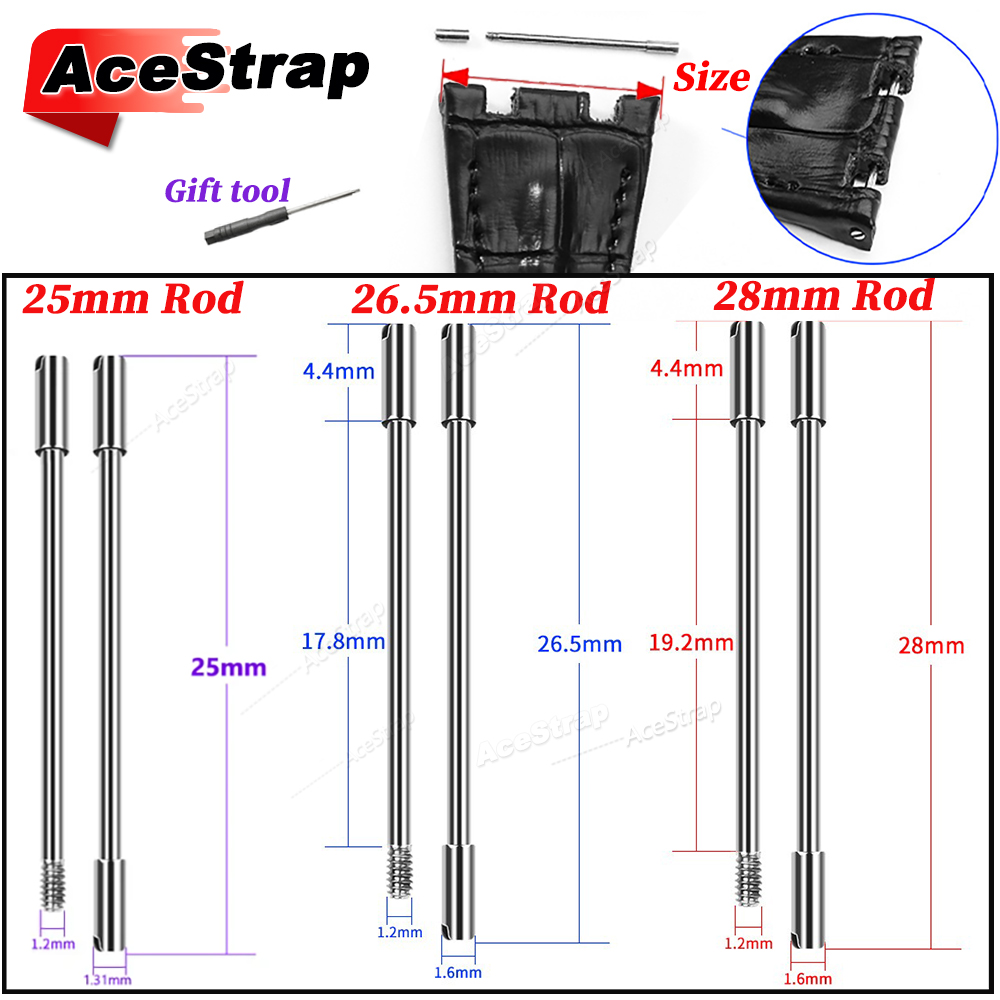 1set Stainless Steel Screw Rod - Audemars Piguet Watch Royal Oak 评论和价格