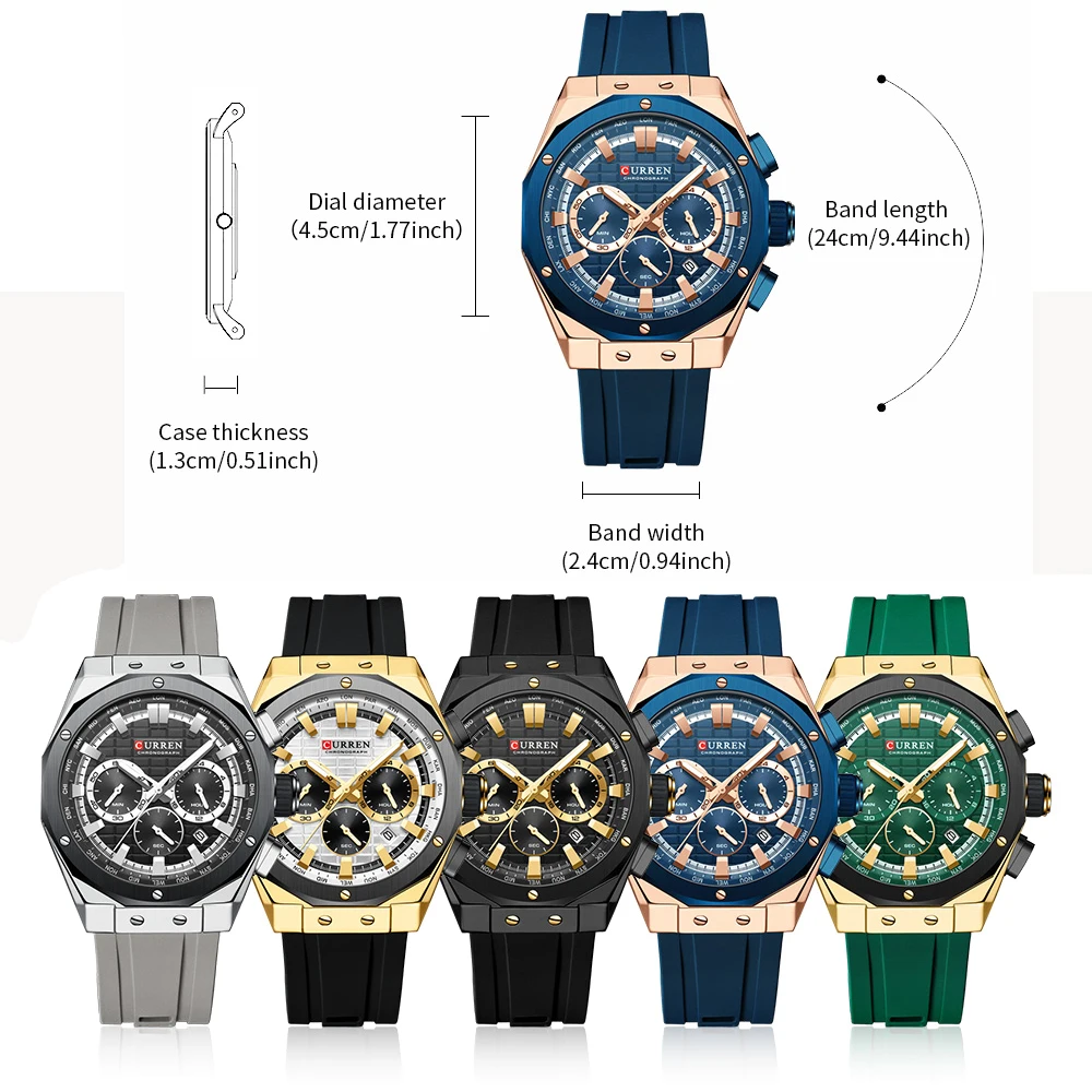 CURREN Luxury Brand High Quali - Luxury Watch Investment 评论和价格