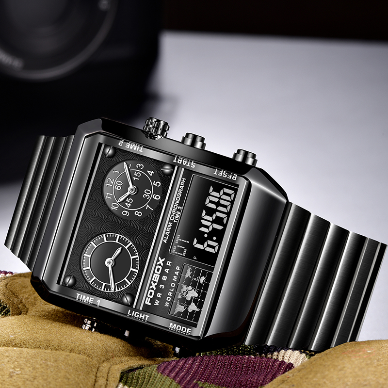 FOXBOX Mens Watches Brand Luxu - Luxury Watch Investment 评论和价格